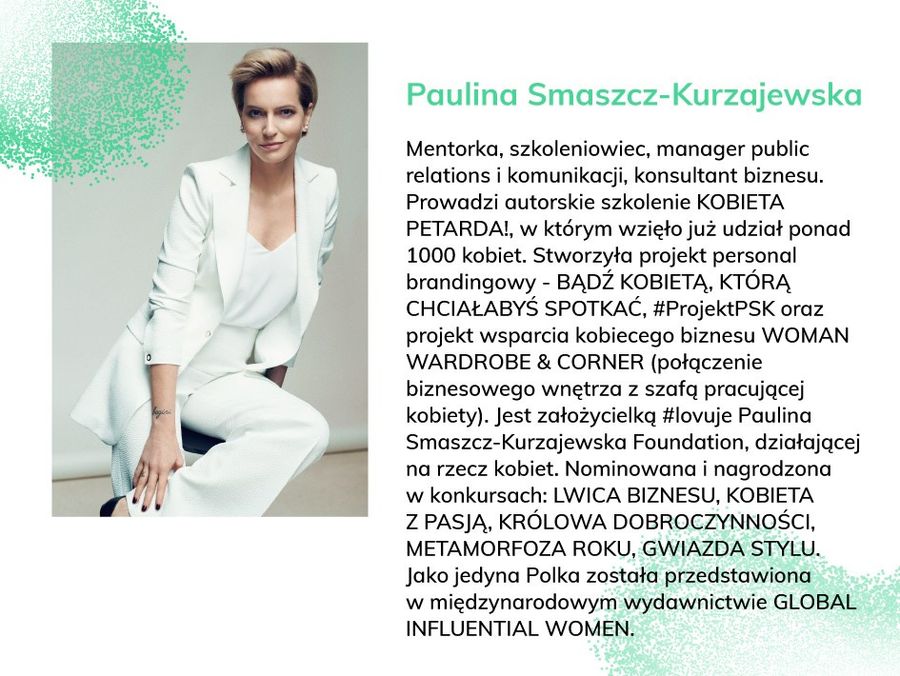 Wywiad z Pauliną Smaszcz-Kurzajewską