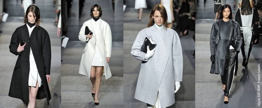 <p>Zimą 2014 króluje trend oversize! Mroźne dni to idealny czas, żeby otulić się obszernymi płaszczami i swetrami. W tym sezonie nosimy ubrania i dodatki o rozmiar za duże. Wybierając ten trend, musimy uważać na zachowanie odpowiednich proporcji. Jak je nosić? Ponadwymiarowe płaszcze, marynarki lub swetry, zestawiaj z rurkami lub ołówkową spódnicą.</p>