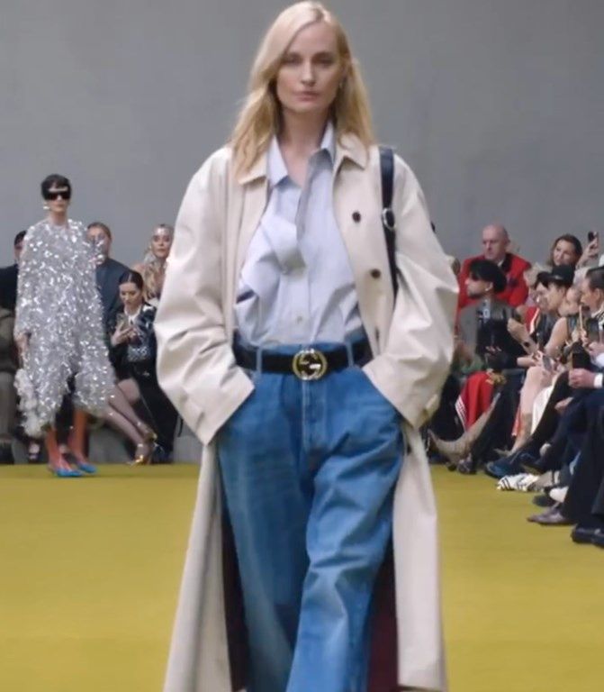Spodnie jeansowe od Gucci