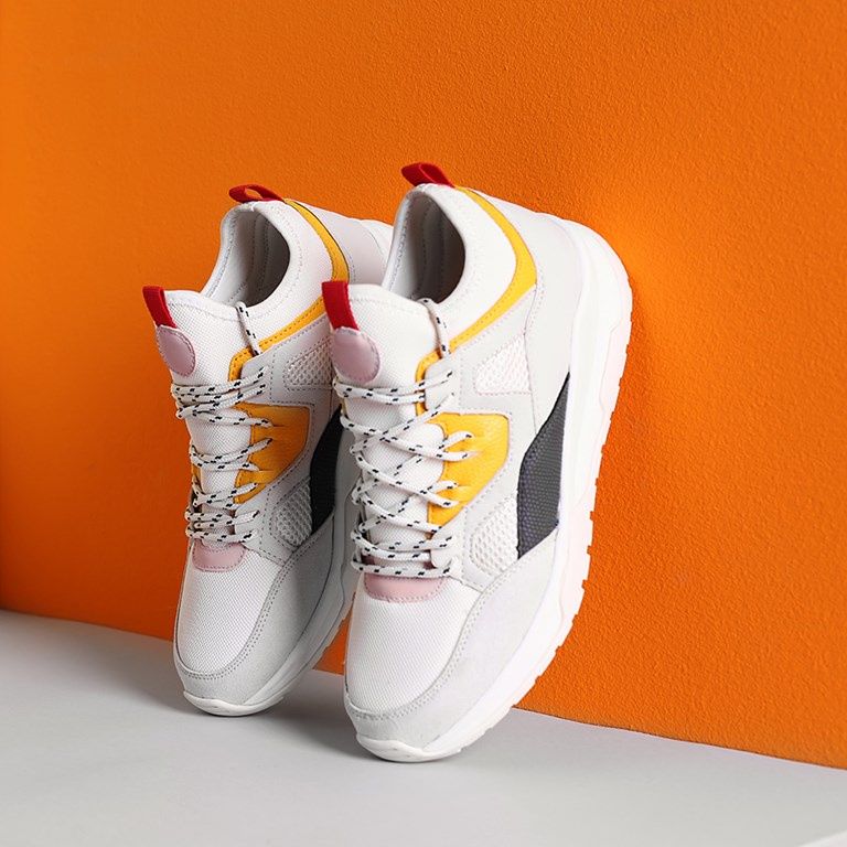 kolorowe sneakersy damskie