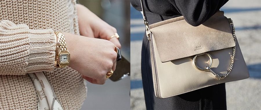 dodatki w kolorze taupe