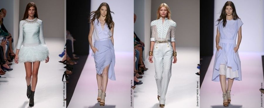 <p>Baby Blue - jeden z mocniejszych trendów tego sezonu! Światowi projektanci rozpieszczają nas różnymi odcieniami błękitu. Baby blue może występować w różnych odcieniach. Od rozbielonego niebieskiego, wpadającego w fiołkowy odcień, w szarość, a nawet w srebro. Najsłodsze wydanie pastelowego błękitu to zdecydowanie tiffany blue, czyli odcień kultowych pudełeczek Tiffany’ego.</p>