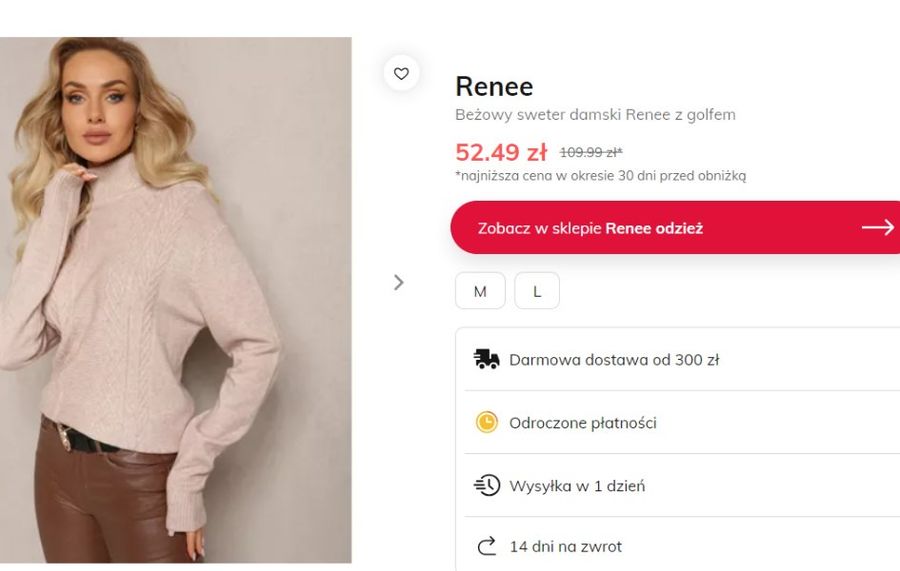 Hitowe swetry z wyprzedaży
