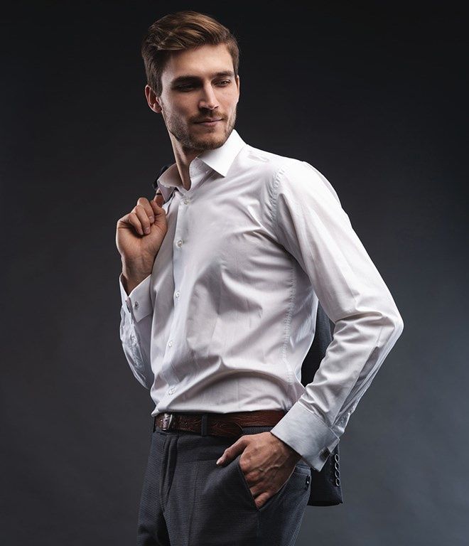 męska koszula slim fit
