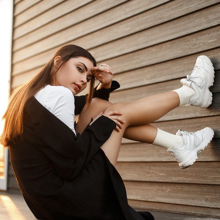czarno-biała stylizacja streetwear