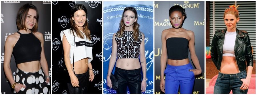Crop top, krótka bluzka idealna do stylizacji festiwalowej według gwiazd.