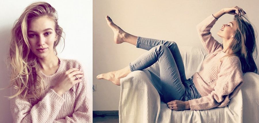 Adrianna Daniel z Top Model - programu dla modelek w TVN.