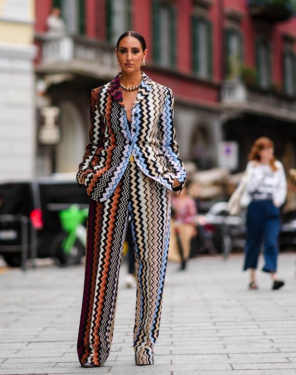 Garnitur damski w stylu boho na wesele
