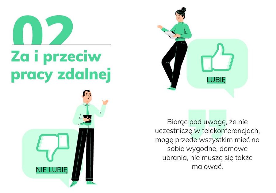 <p><strong>Dla wielu Polaków kończy się kolejny tydzień pracy na home office. W domodi.pl postanowiliśmy sprawdzić, czy, a jeśli tak, to za co lubimy ten zdalny tryb pracy, który od teraz stał się naszą nową rzeczywistością.</strong></p>
