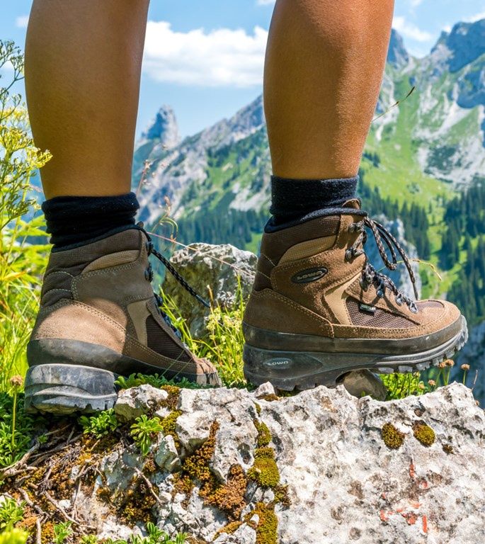 Wysokie buty trekkingowe idealne dla początkujących