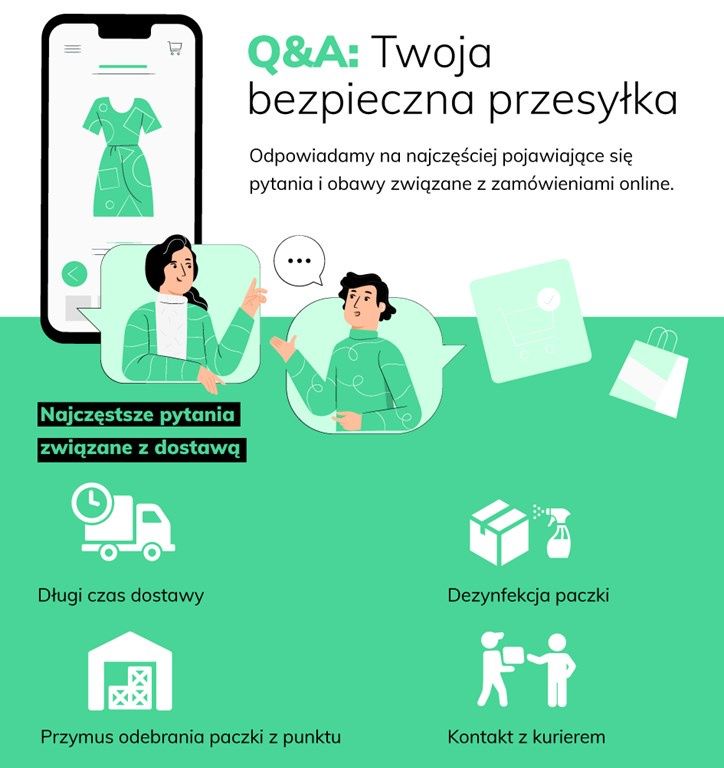 <p><strong>Zakupy online są teraz najsłuszniejszym, a nawet jedynym wyborem. W obecnej sytuacji rodzą one jednak wiele pytań i obaw. Poniżej rozwiewamy Wasze wątpliwości i odpowiadamy na najczęściej zadawane pytania dotyczące zamówień online!</strong></p>