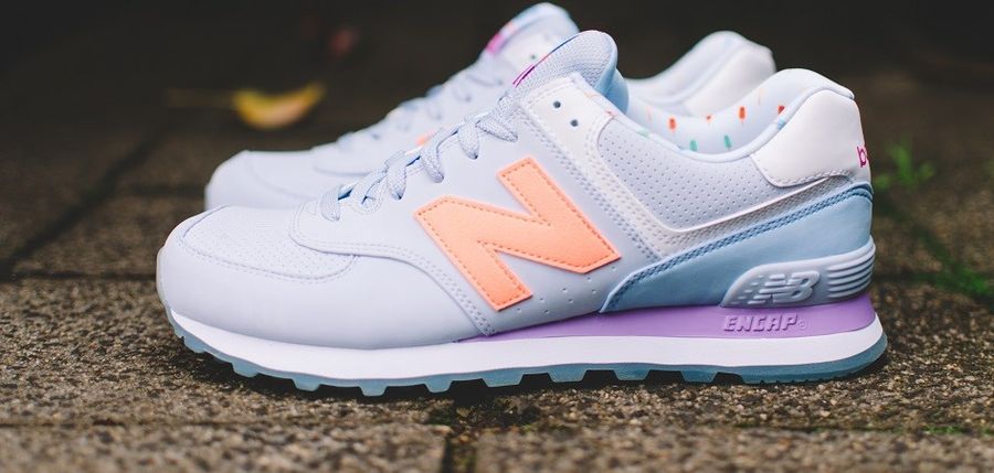 błękitne new balance