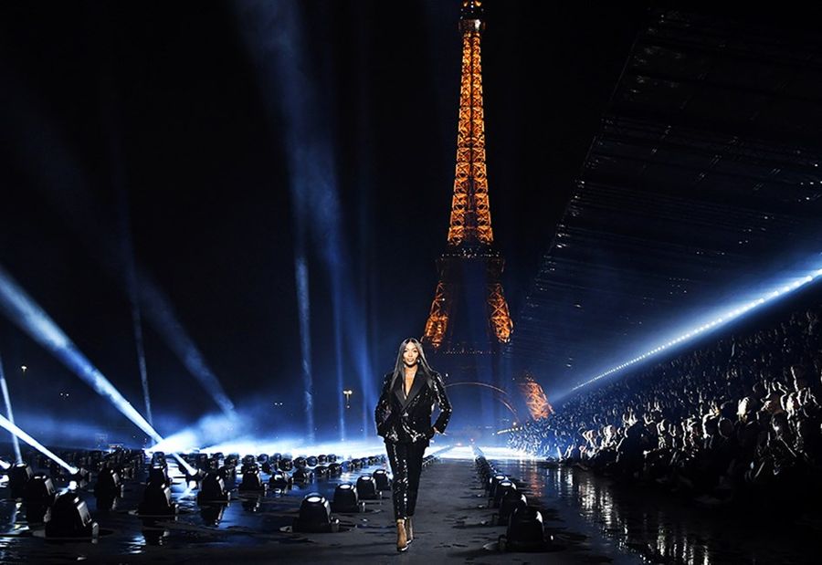 saint laurent fashion show