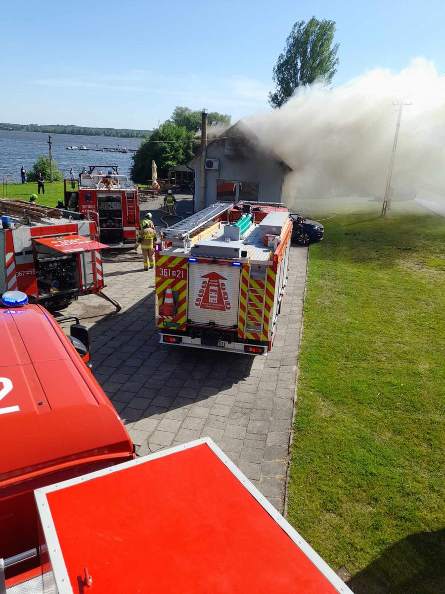 Wybuch butli z gazem w "Barze pod sumem" w Murzynowie!