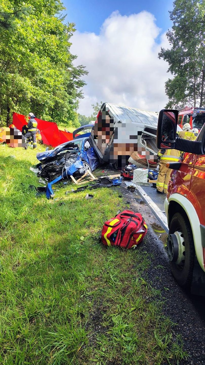 Wypadek DK25 Stołczno