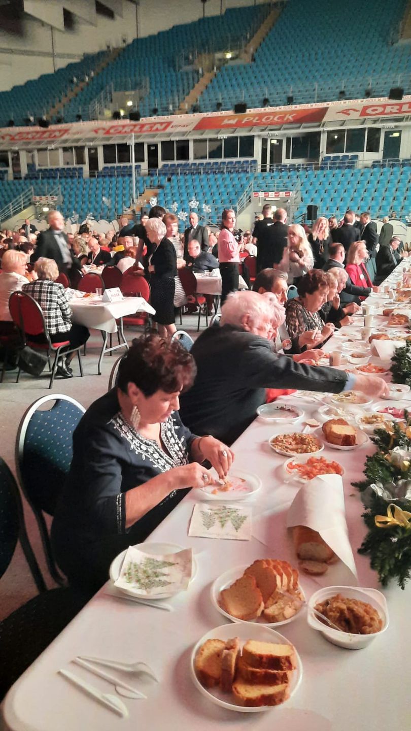 Największa wigilia dla Seniorów