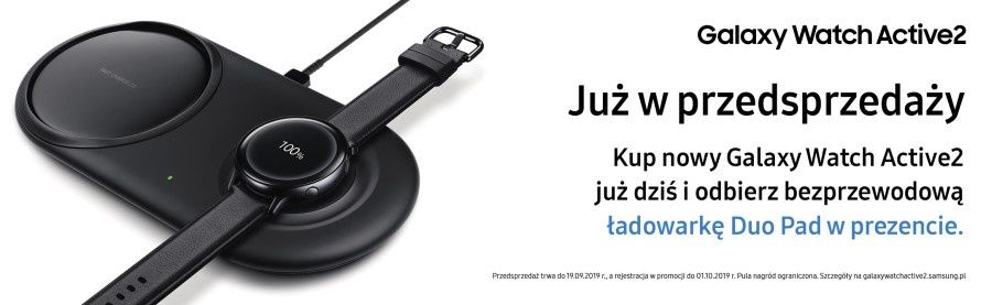 Galaxy Watch Active 2 w przedsprzedaży