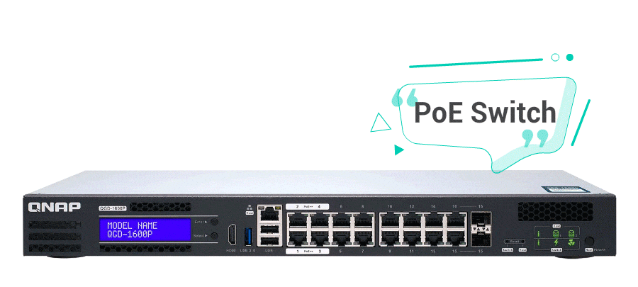 QNAP Guardian QGD-1600P - Prezentacja