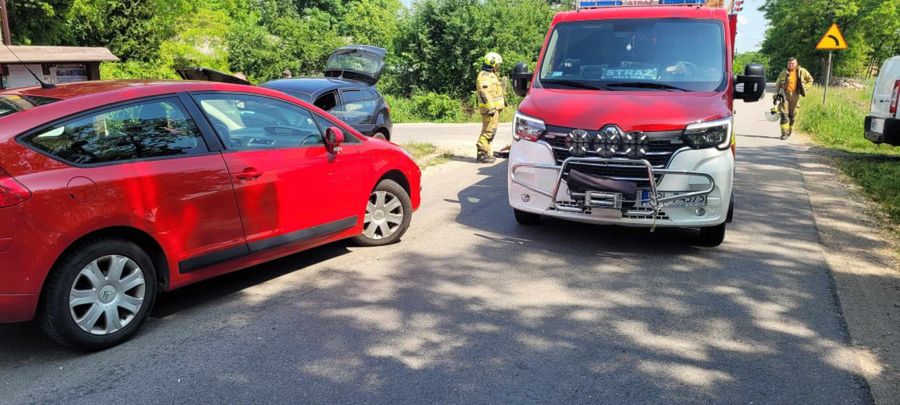 Zdarzenie drogowe w Brodach Dużych!