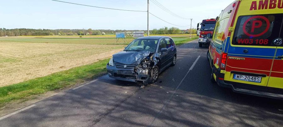 Alfonsów: spowodował wypadek i na jaw wyszło, że...