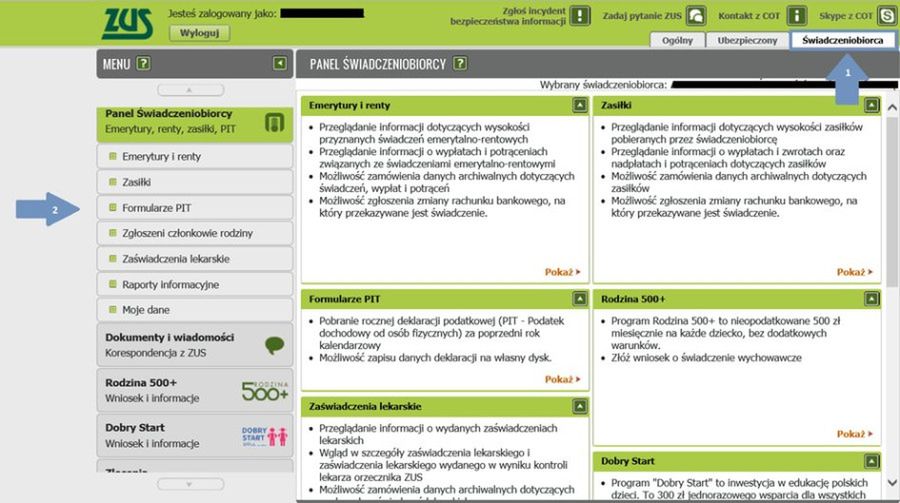 ZUS wysyła deklaracje PIT za 2023 rok