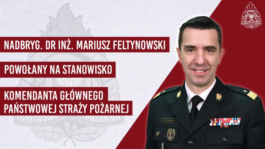 Sierpczanin powołany na stanowisko Komendanta Głównego PSP!