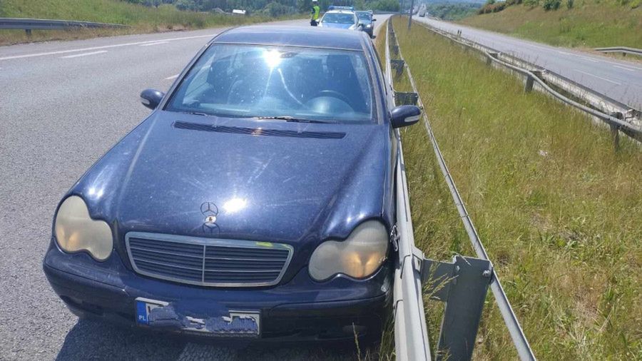 Kierowcę Merca strasznie suszyło - obywatelskie zatrzymanie na Moście Solidarności