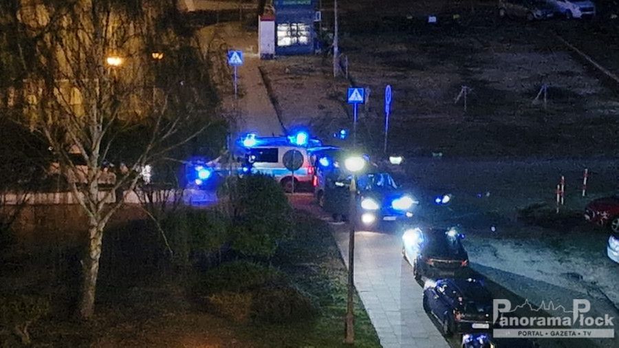 Akcja na Winiarach! Agresor został odwieziony trochę dalej od szpitala