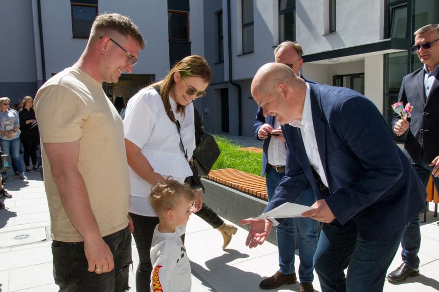 Mieszkania na start przy ul. Grodzkiej 8 - klucze przekazane mieszkańcom!