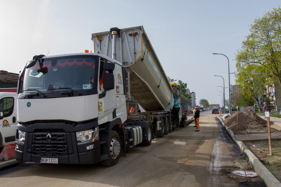 Remont ul. Na Skarpie [ZDJĘCIA]