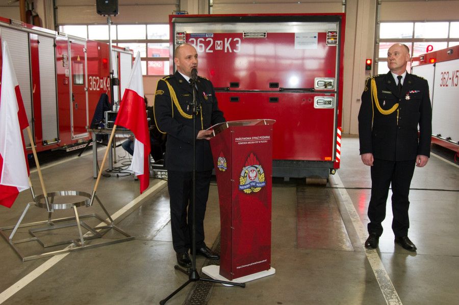 Powołanie na stanowisko Komendanta Miejskiego Państwowej Straży Pożarnej