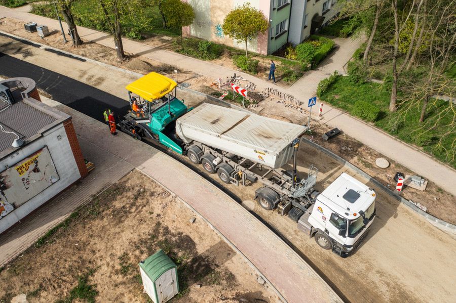 Remont ul. Na Skarpie [ZDJĘCIA]