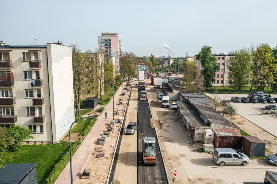 Remont ul. Na Skarpie [ZDJĘCIA]