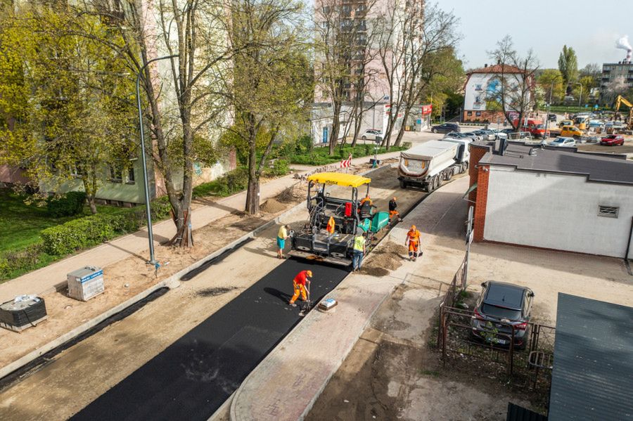 Remont ul. Na Skarpie [ZDJĘCIA]