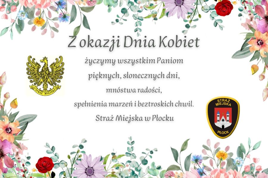 Straż Miejska w Płocku - Dzień Kobiet