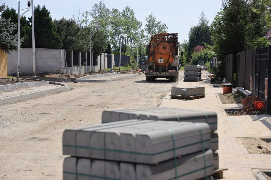 Budowa ul. Podgórze i fragmentu ul. Liściastej w Borowiczkach