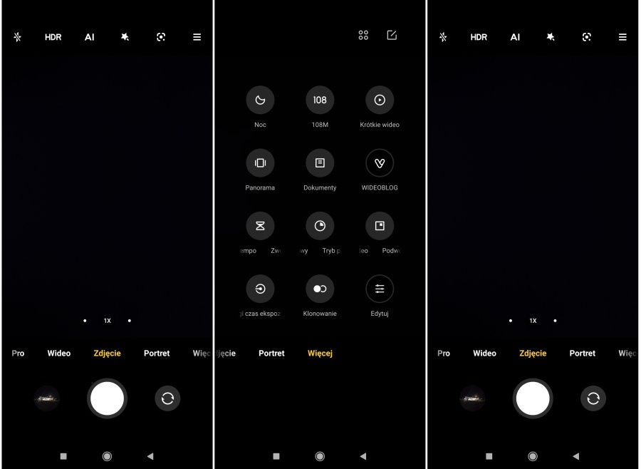 Redmi Note 10 Pro aparat aplikacja