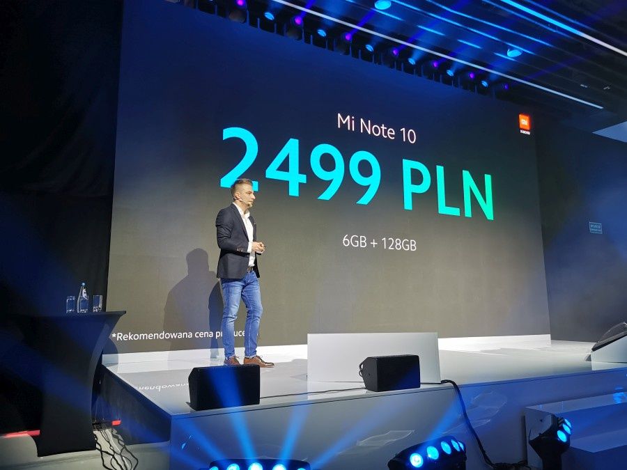Xiaomi Mi Note 10 cena