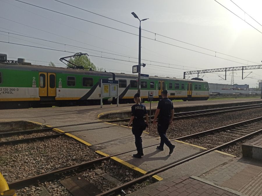 Płoccy Policjanci i SOP prowadzą działania prewencyjne!