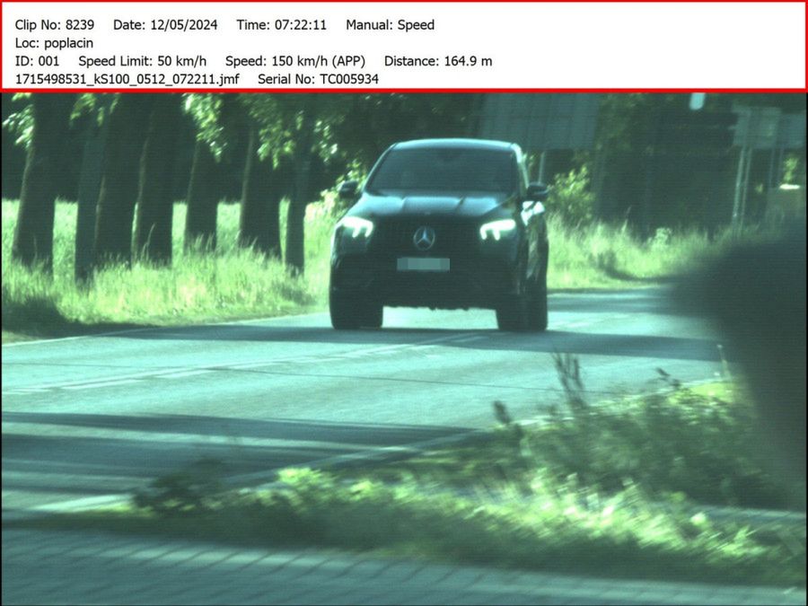 46-latek pędził w obszarze zabudowanym z prędkością 150 km/h