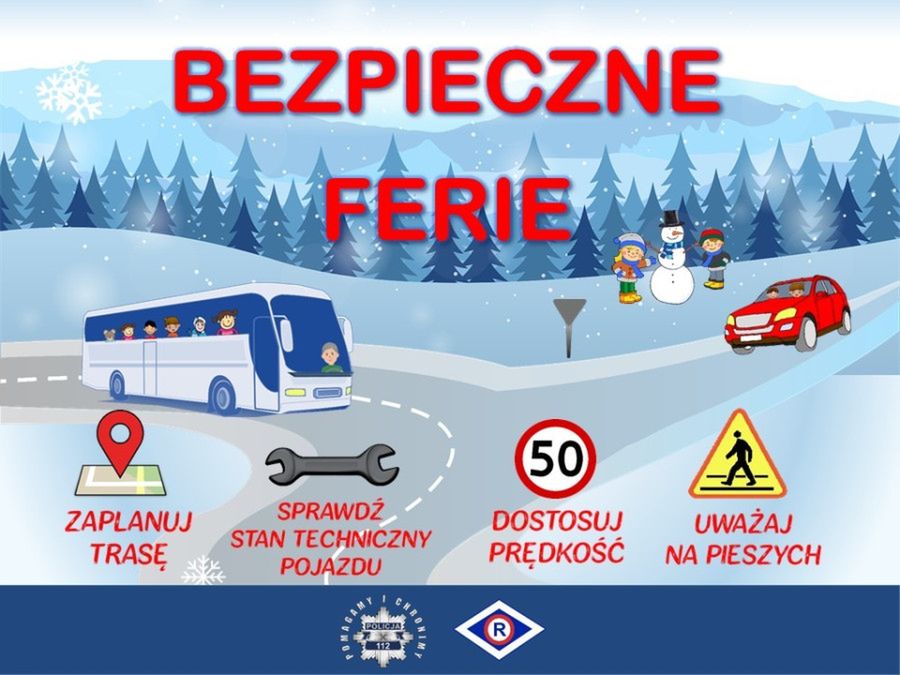 Bezpieczne ferie z polską policją!