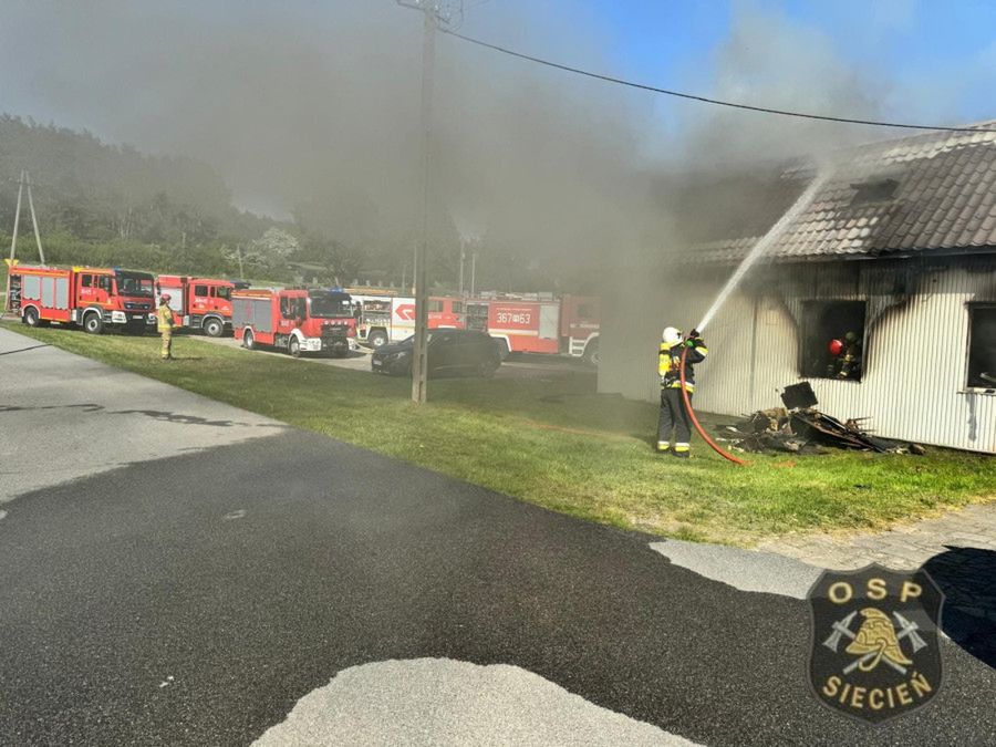 Wybuch butli z gazem w "Barze pod sumem" w Murzynowie!