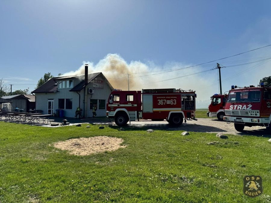 Wybuch butli z gazem w "Barze pod sumem" w Murzynowie!