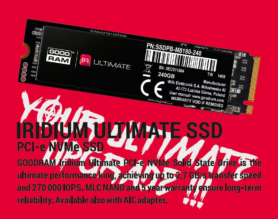 GOODRAM Iridium Ultimate dysk SSD