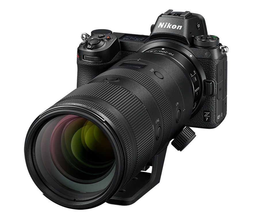 Nikkor Z 70-200 mm f/2.8 VR S i Nikon Z 7