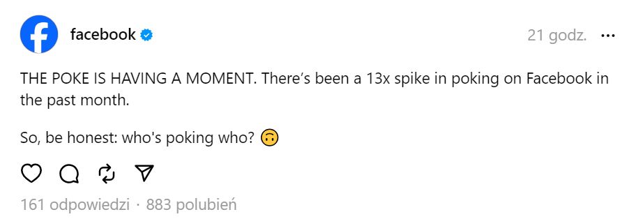 Facebook - zaczepki