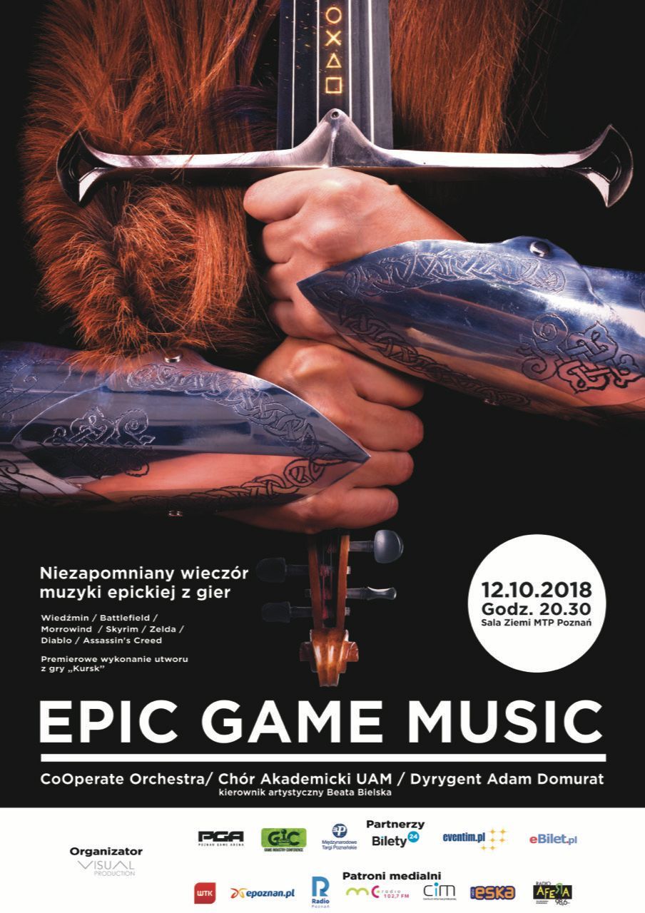Epic Game Music - plakat