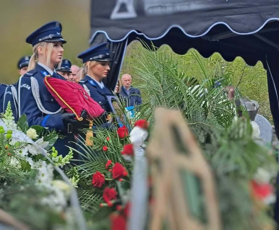 Pożegnanie podinspektora Artura Mroczka 