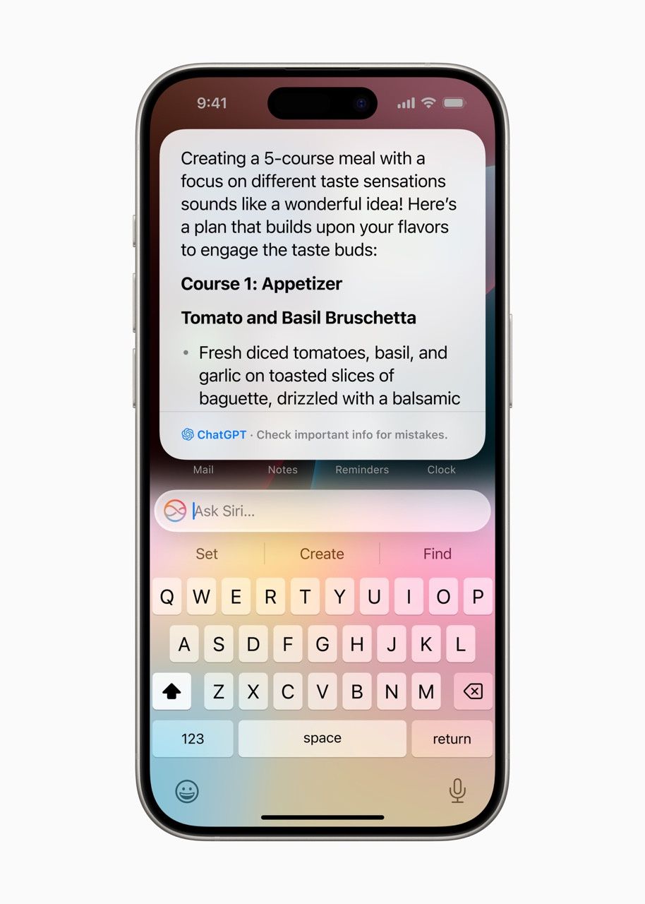 apple intelligence siri