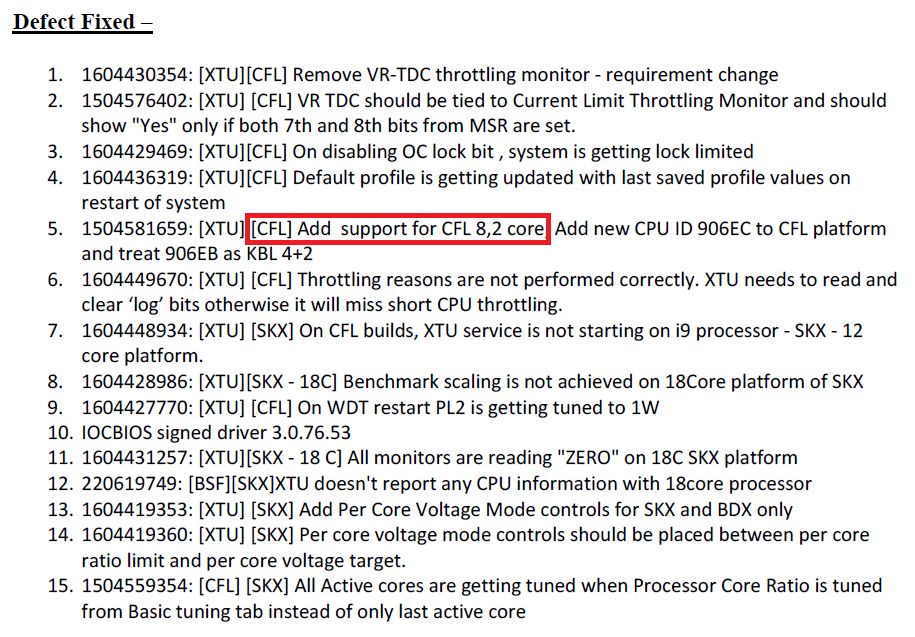 Intel Coffee Lake - ID 906EC